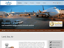Tablet Screenshot of express-cargo.com